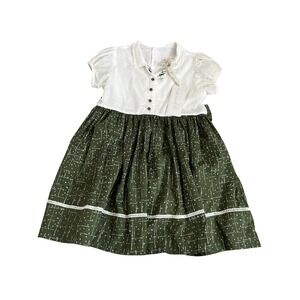 Well Dressed Wolf | Dresses | Well Dressed Wolf Baby Girl Olive Green Dress  6m | Poshmark